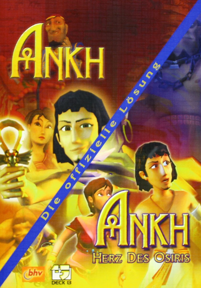 Ankh 1 & Ankh 2: Herz des Osiris - Die offizielle Lösung Books
