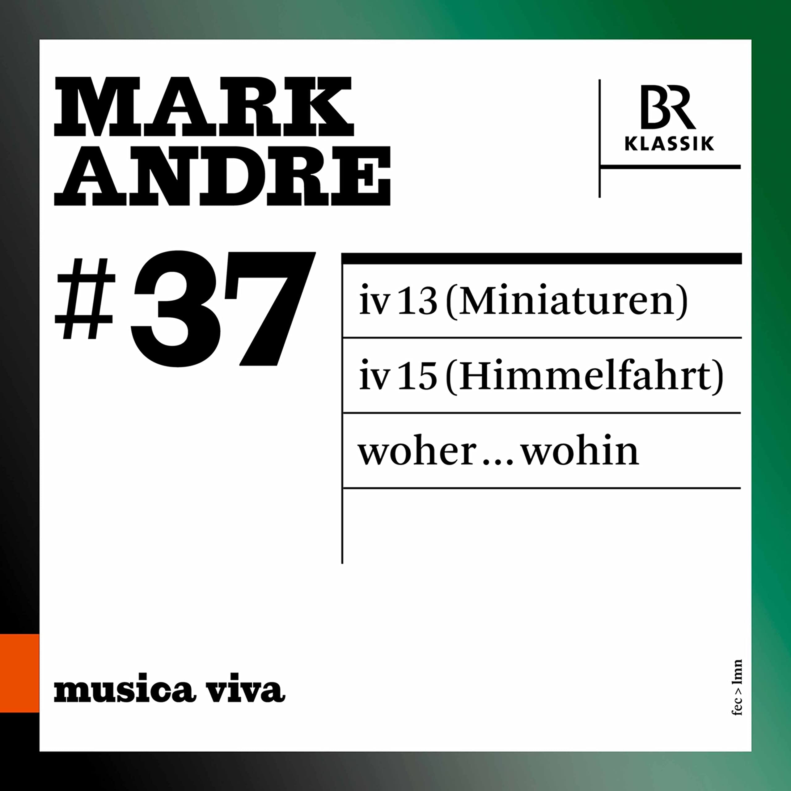 Miniaturen (iv13) Himmelfahrt (iv15) woher...wohin Classical