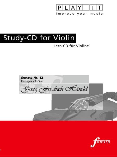 Study-CD for Violin - Sonate Nr.12,F-Dur Classical