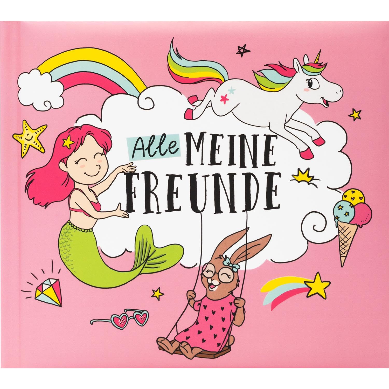GRUSS & CO Freundebuch Motiv "Alle meine Freunde" Children's books