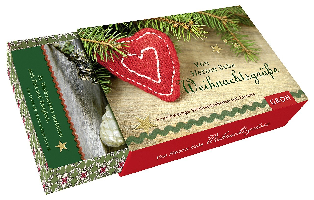 Von Herzen liebe Weihnachtsgrüße: Kartenset Lifestyle