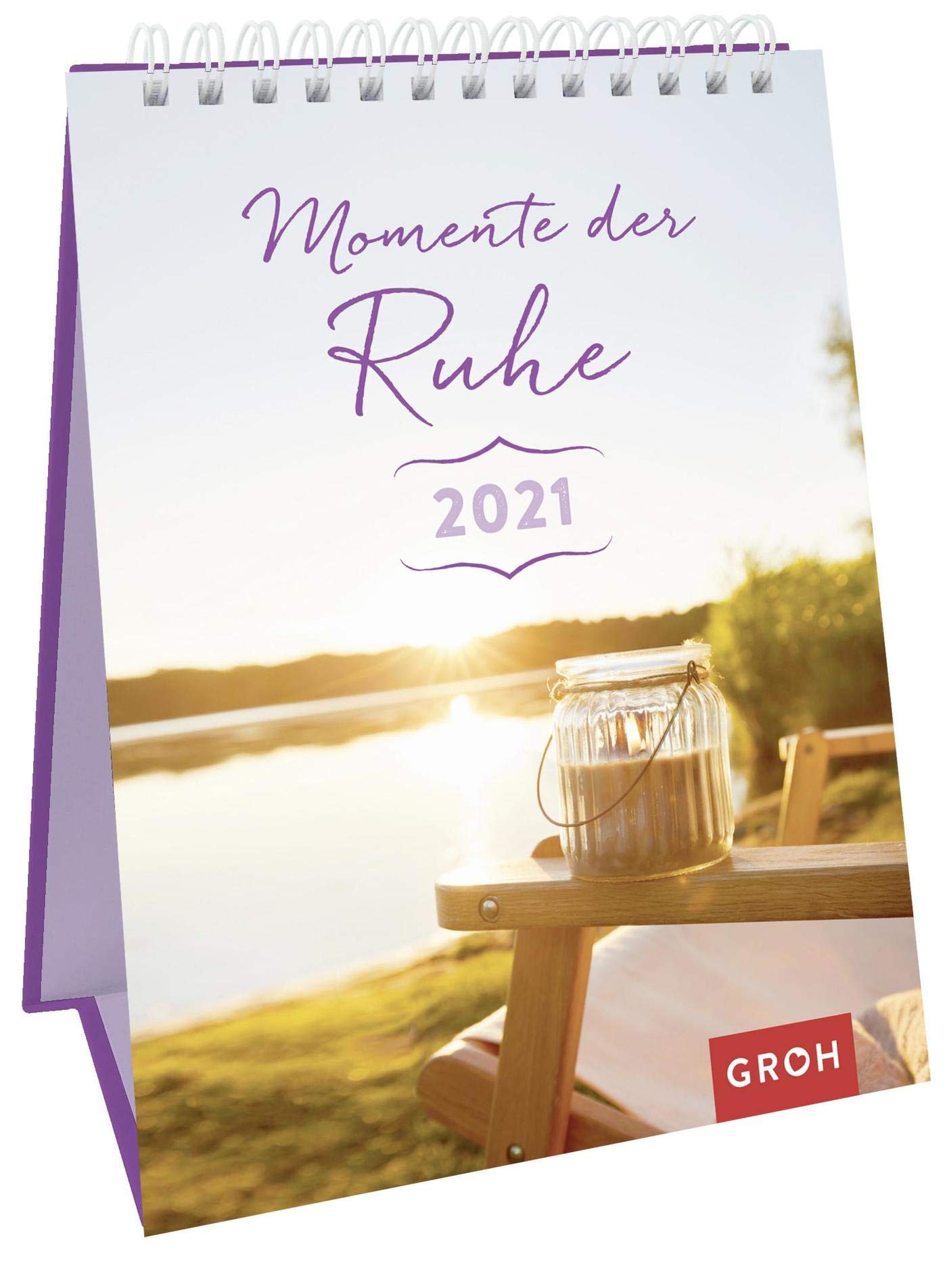 Momente der Ruhe 2021: Dekorativer Wochenkalender im Hochformat zum Hinstellen Living & Furnishing