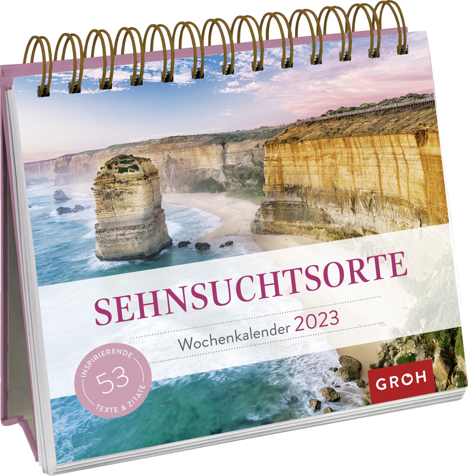 Sehnsuchtsorte 2023: Aufstell-Kalender mit Wochenkalendarium Posters