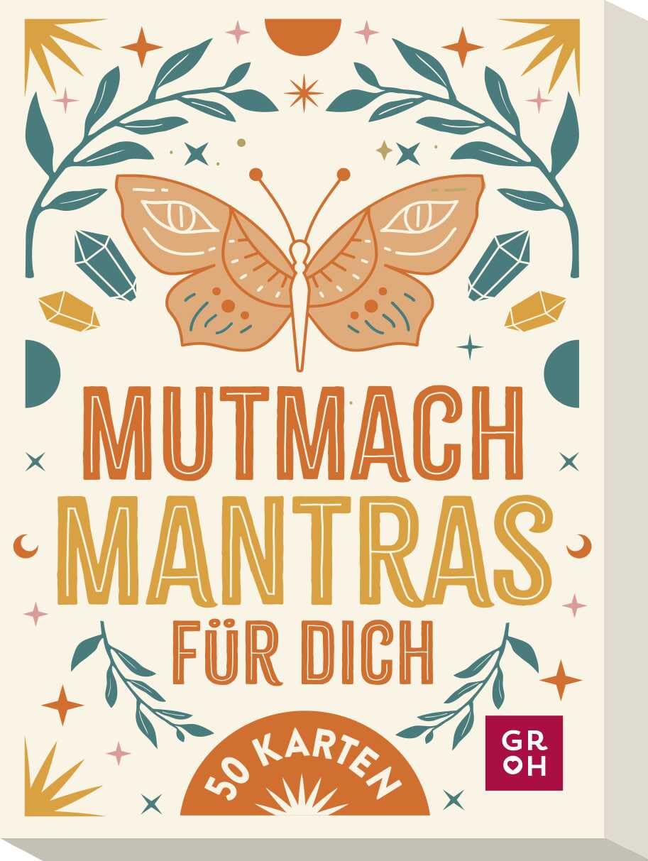 Mutmach-Mantras für dich: 50 Karten | Box mit Affirmationen, Mantras und Sprüchen für Mut, Motivation und Glück | Modern illustrierte Mutmacher-Karten Business, Finance & Career