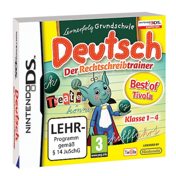 Best of Tivola: Lernerfolg Grundschule Deutsch - der Rechtschreibtrainer Nintendo DS