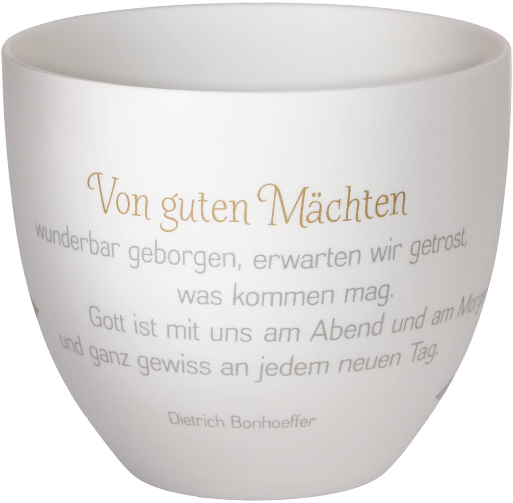 Von guten Mächten: Windlicht aus Porzellan Film, Art & Culture