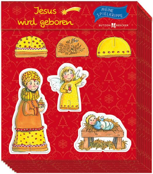 Jesus wird geboren: Meine Spielkrippe book