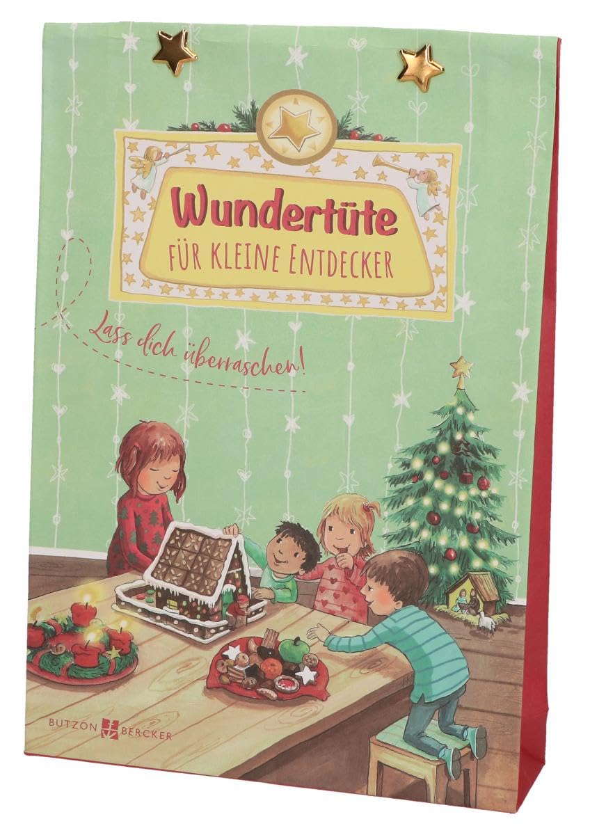 Meine Wundertüte zu Weihnachten. Ein tolles Überraschungspaket für Kinder ab 3 Jahren, welches das Warten auf Heiligabend verkürzt. Format 21,5 x 15 x 4 cm Books