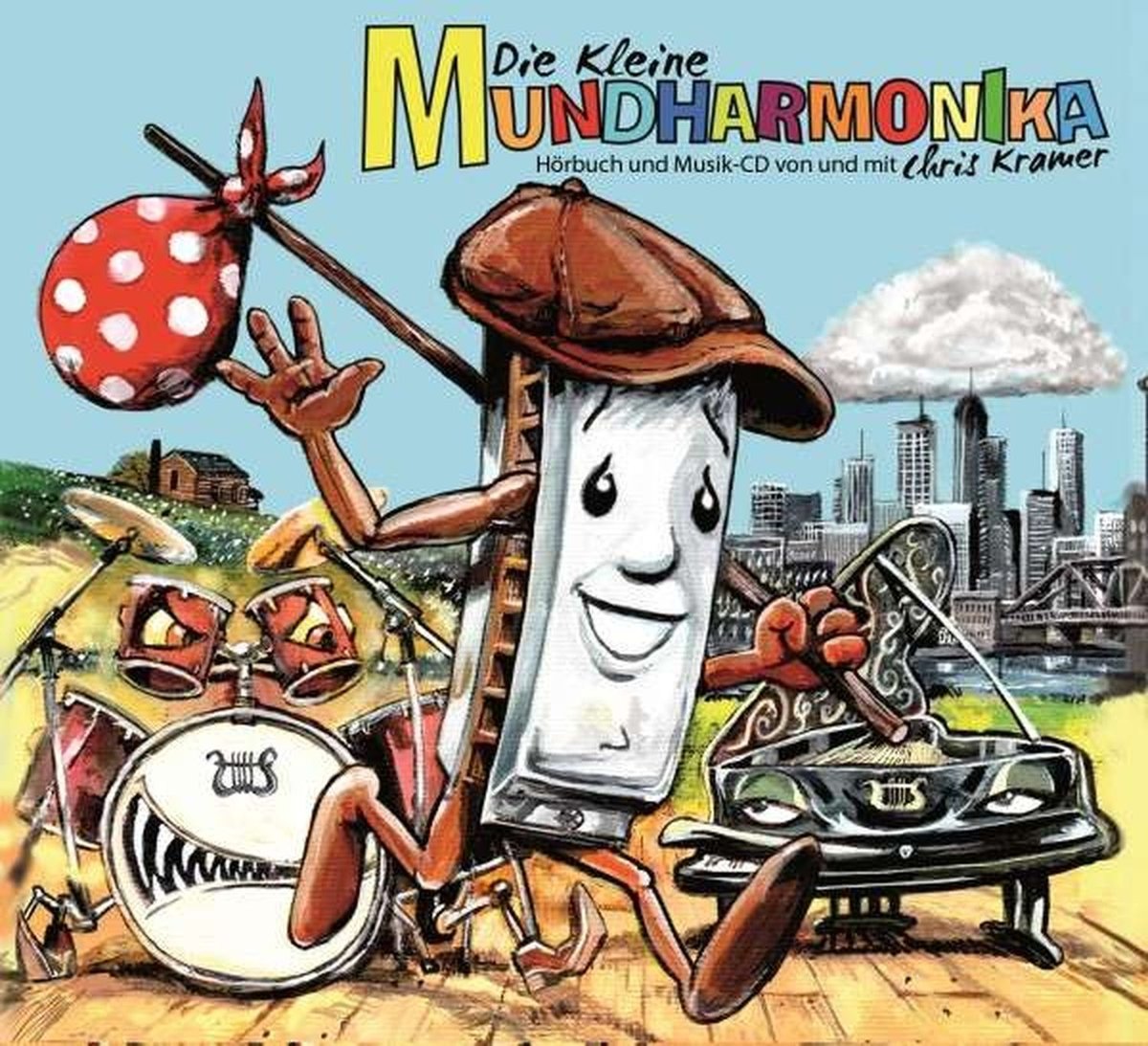 Die kleine Mundharmonika: Hörbuch und Musik-CD Children's books