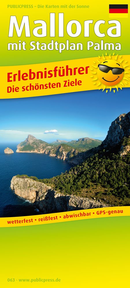 Mallorca: Erlebnisführer mit Informationen zu Freizeiteinrichtungen auf der Kartenrückseite und Stadtplan Palma, wetter- & reißfest, ... Die schönsten Ziele (Erlebnisführer / EF) Leisure, Home & Garden