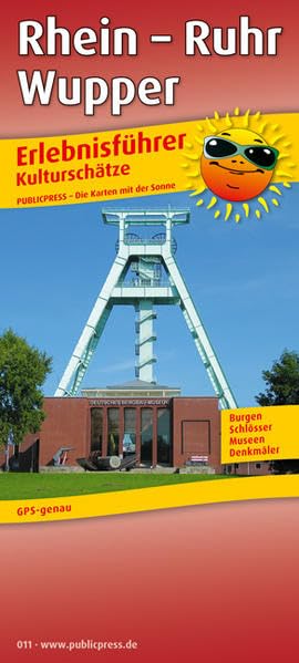 Erlebnisführer Kulturschätze Rhein - Ruhr - Wupper: 1:140000. Freizeitkarte mit Informationen zu kulturellen Einrichtungen auf der Kartenrückseite, ... GPS-genau. 1:140000. Die schönsten Ziele. Leisure, Home & Garden