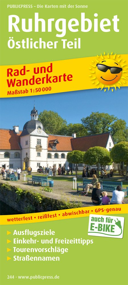 Dortmund und Umgebung: Rad- und Wanderkarte mit Straßennamen, Ausflugszielen, Einkehr- & Freizeittipps, wetterfest, reissfest, abwischbar, GPS-genau. 1:50000 (Rad- und Wanderkarte / RuWK) Leisure, Home & Garden