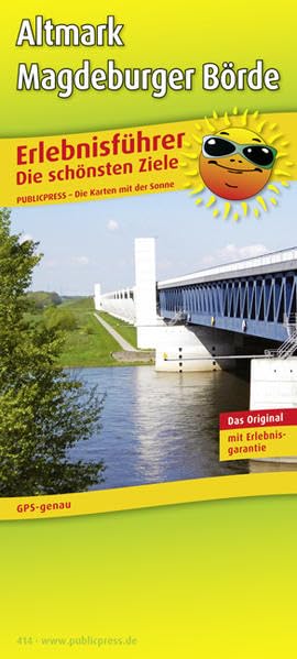 Altmark - Magdeburger Börde: Erlebnisführer mit Informationen zu Freizeiteinrichtungen auf der Kartenrückseite, GPS-genau. 1:200000 (Erlebnisführer / EF) Leisure, Home & Garden