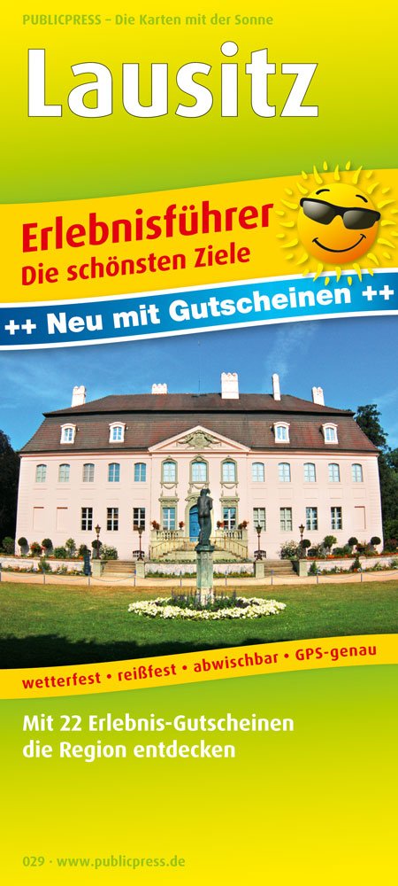 Lausitz: Erlebnisführer mit Gutscheinen und Informationen zu Freizeiteinrichtungen auf der Kartenrückseite, wetterfest, reißfest, abwischbar, ... abwischbar, GPS-genau (Erlebnisführer / EF) Leisure, Home & Garden