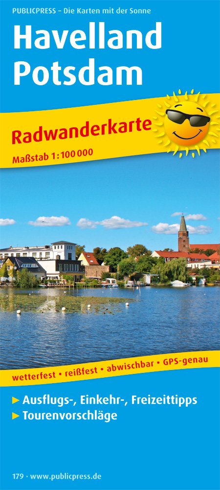 Havelland - Potsdam: Radwanderkarte mit Ausflugszielen, Einkehr- & Freizeittipps, wetterfest, reissfest, abwischbar, GPS-genau. 1:100000: ... recycelbar. GPS-genau (Radkarte / RK) Leisure, Home & Garden