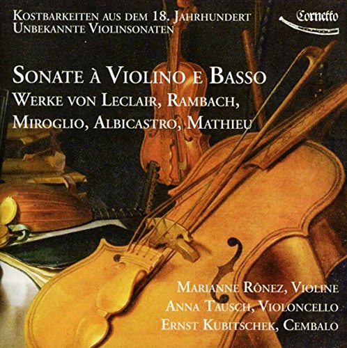 Product Image: Sonate A violino E basso