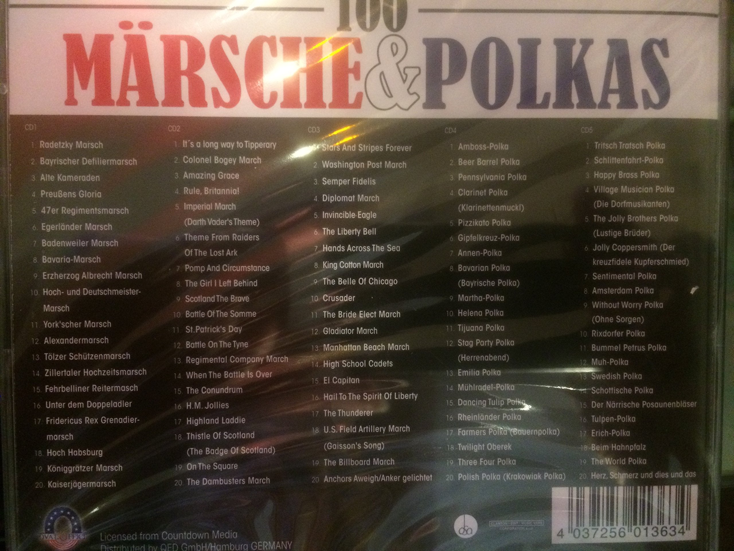 Product Image: 100 MÄRSCHE&POLKAS