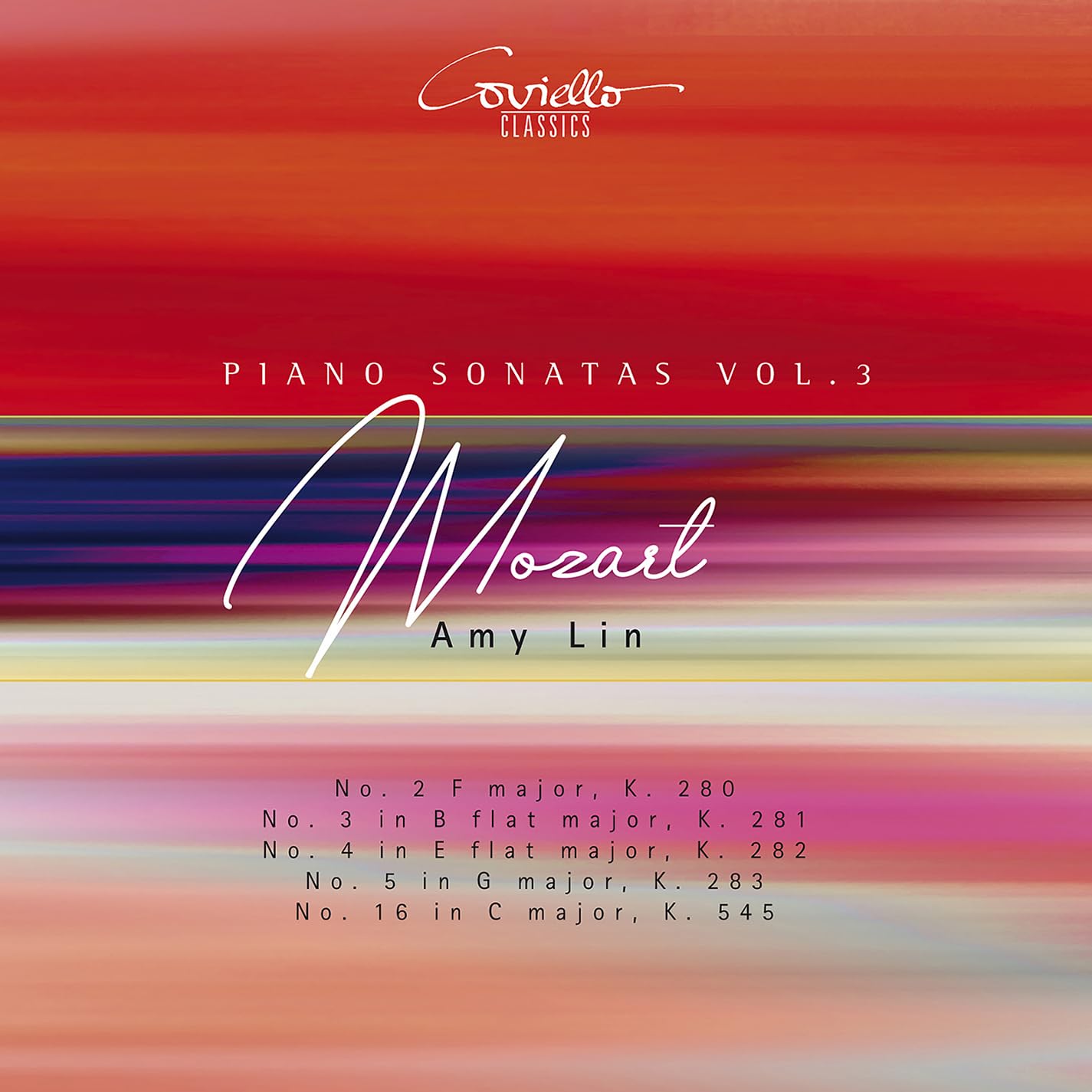 Mozart : Sonates pour Piano - Volume 2 / Amy Lin cd