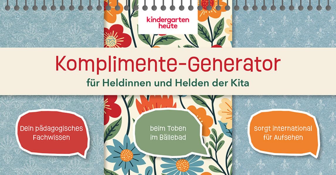Komplimente-Generator für Heldinnen und Helden der Kita Leisure, Home & Garden