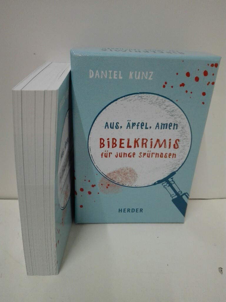 Aus, Äpfel, Amen - Bibelkrimis für junge Spürnasen: 50 Karten book