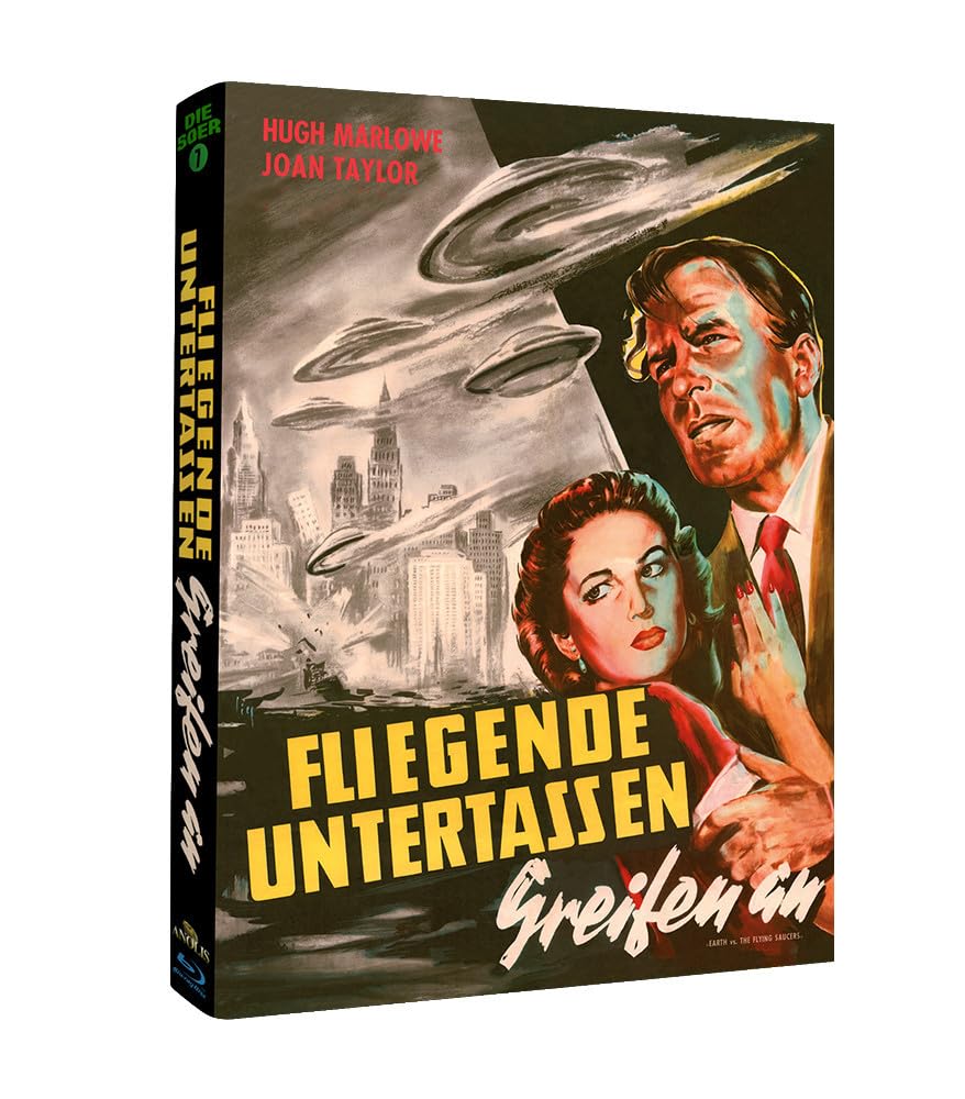 Fliegende Untertassen greifen an - Mediabook - Cover A - PHANTASTISCHE FILMKLASSIKER FOLGE NR. 23 Movies