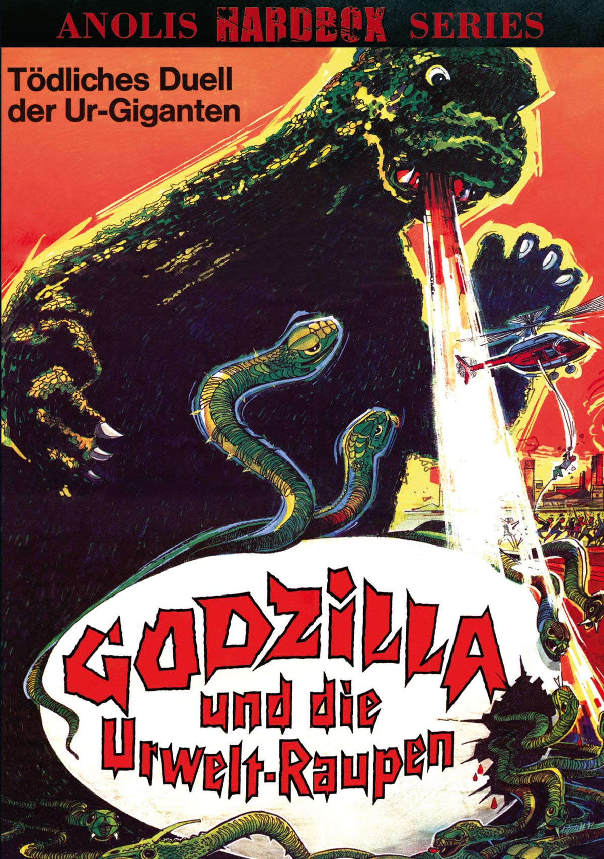 Godzilla und die Urweltraupen - Cover A - Kleine Hardbox limitiert auf 166 Stück Movies