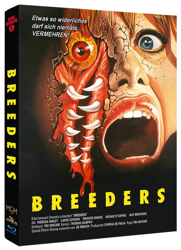 Killer-Alien (Breeders) - Mediabook / Limitiert auf 500 Stück / Cover A - PHANTASTISCHE FILMKLASSIKER FOLGE NR. 13 (+ DVD) Movies