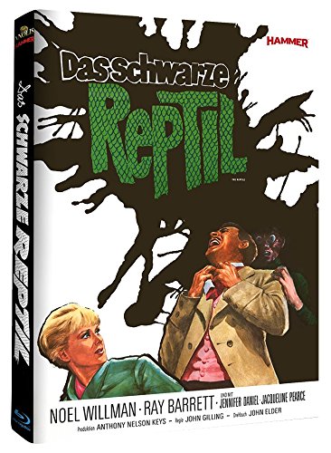 Hammer Edition DAS SCHWARZE REPTIL Mediabook Cover A - LIMITED EDITION Blu-Ray The Reptile Films