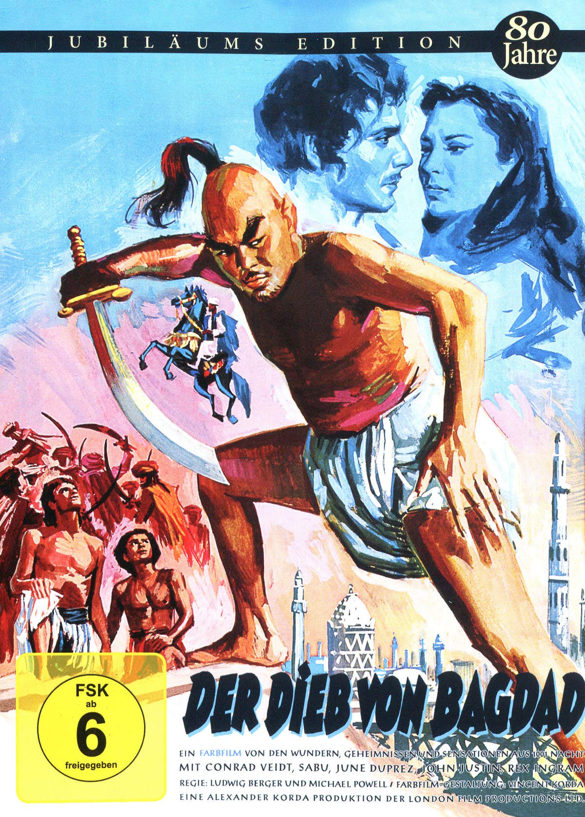 Der Dieb von Bagdad - Mediabook Cover B - limitiert auf 444 Stück (+ Booklet) Films