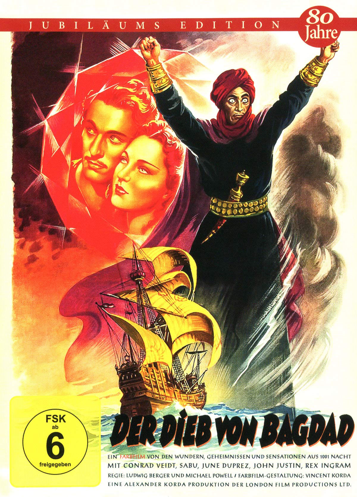 Der Dieb von Bagdad - Mediabook Cover C - limitiert auf 444 Stück (+ Booklet) Films