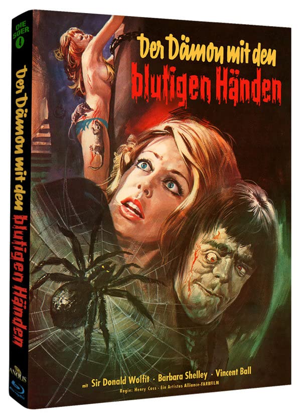 Der Dämon mit den blutigen Händen - Mediabook - Cover B - PHANTASTISCHE FILMKLASSIKER FOLGE NR. 18 Movies