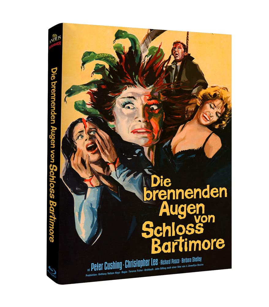 Die brennenden Augen von Schloss Bartimore - Mediabook - Cover B - Limited Edition - Hammer Edition Nr. 37 Movies