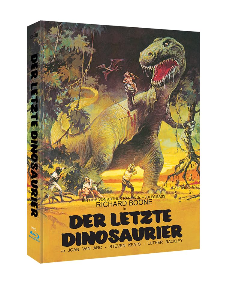 Der letzte Dinosaurier - Mediabook ( The Last Dinosaur / Kyokutei tankensen Pora-Bora ) Cover A - Blu-ray - Limited 222er Edition Movies
