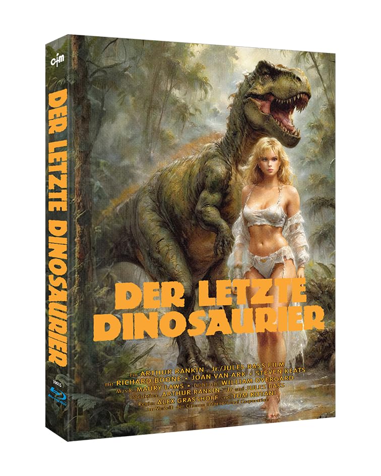 Der letzte Dinosaurier - Mediabook ( The Last Dinosaur / Kyokutei tankensen Pora-Bora ) Cover D - Blu-ray - Limited 199er Edition Movies