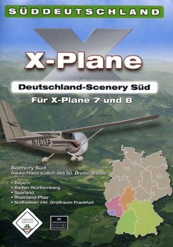 X - Plane Süddeutschland Scenery - PC