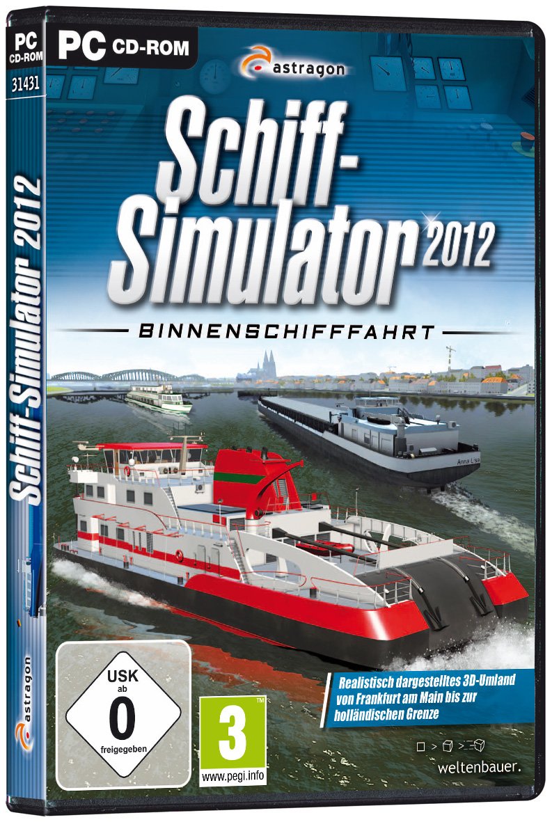 Schiff-Simulator 2012: Binnenschifffahrt PC
