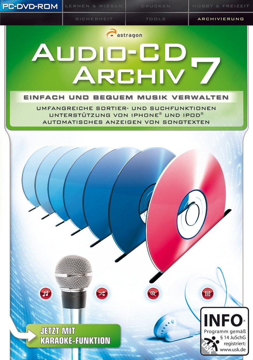 Audio-CD Archiv 7 Web & Graphic Design