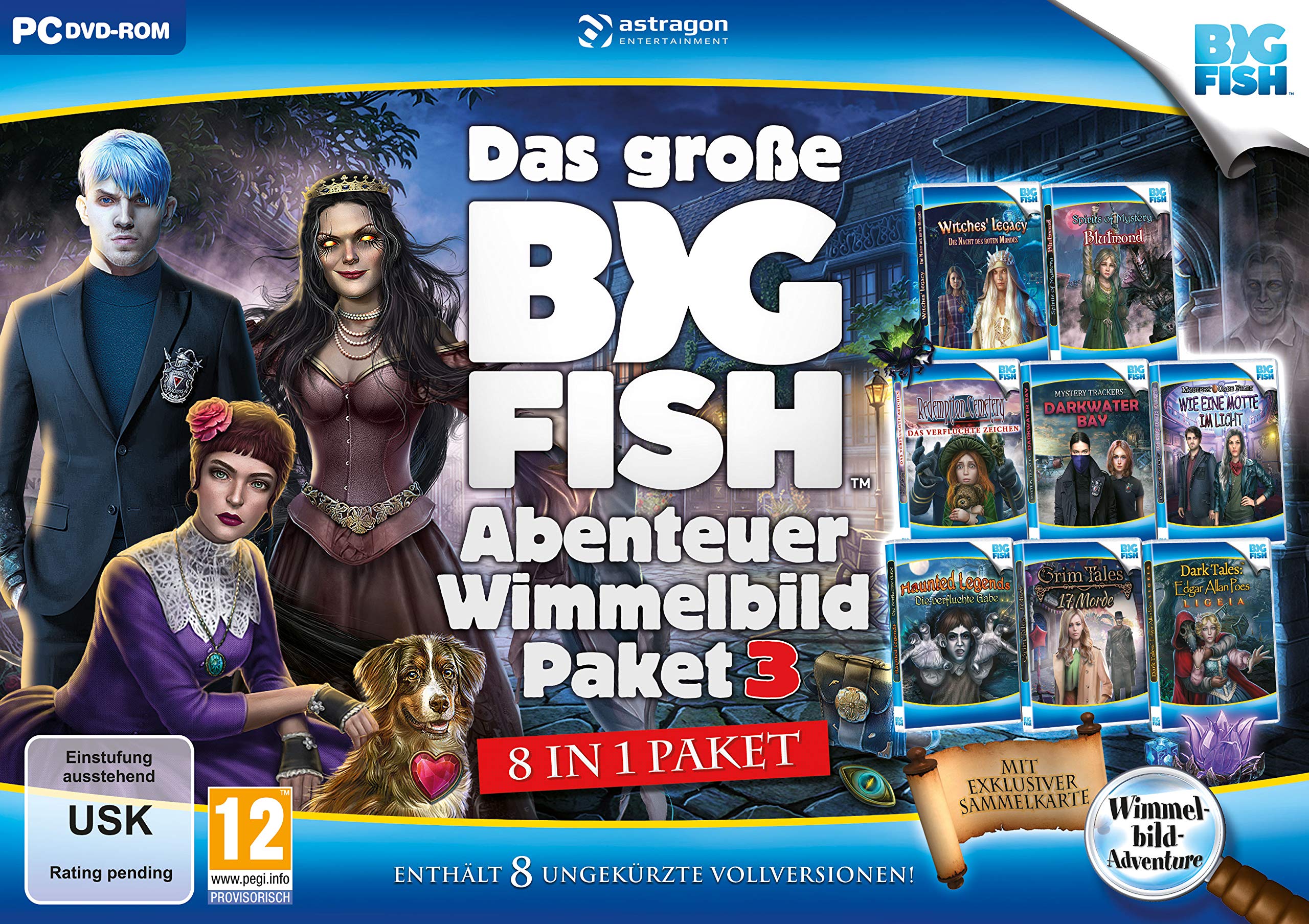 Das große Big Fish Abenteuer Wimmelbild-Paket 3 ., 1 DVD-ROM game