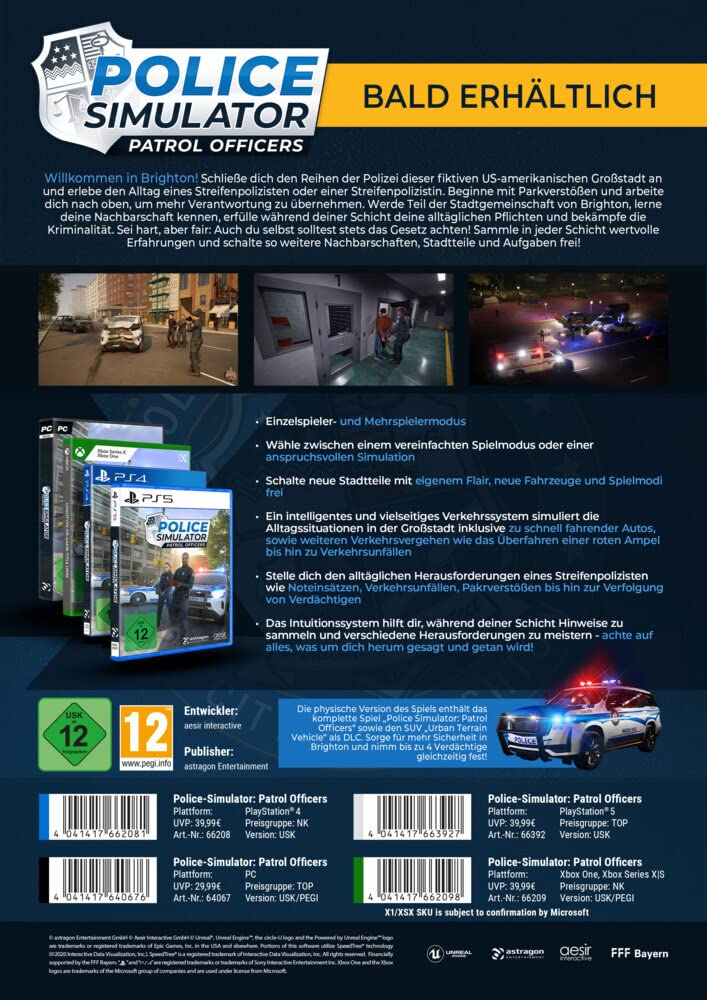 Police Simulator: Patrol Officers - Xbox Series Xbox One
