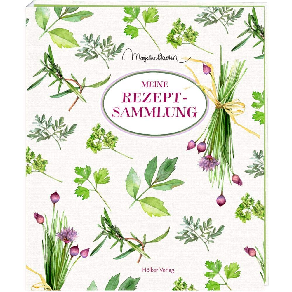 Marjolein Bastin: Meine Rezeptsammlung: Rezept-Sammelordner mit 7 Registerblättern inklusive Einstecktaschen Block zum Eintragen für 60 Rezepte Hobbies & Crafts