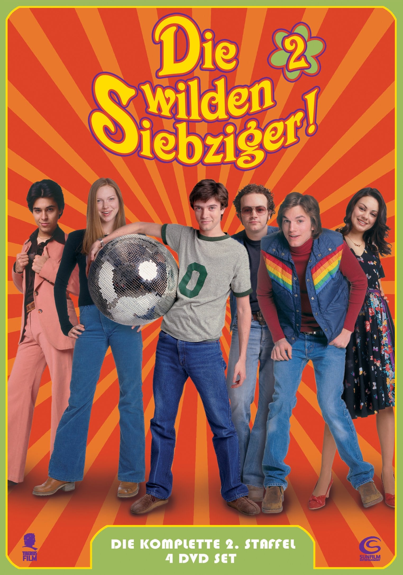 Die wilden Siebziger! - Die komplette 2. Staffel (4 DVDs - Digipack) Box sets