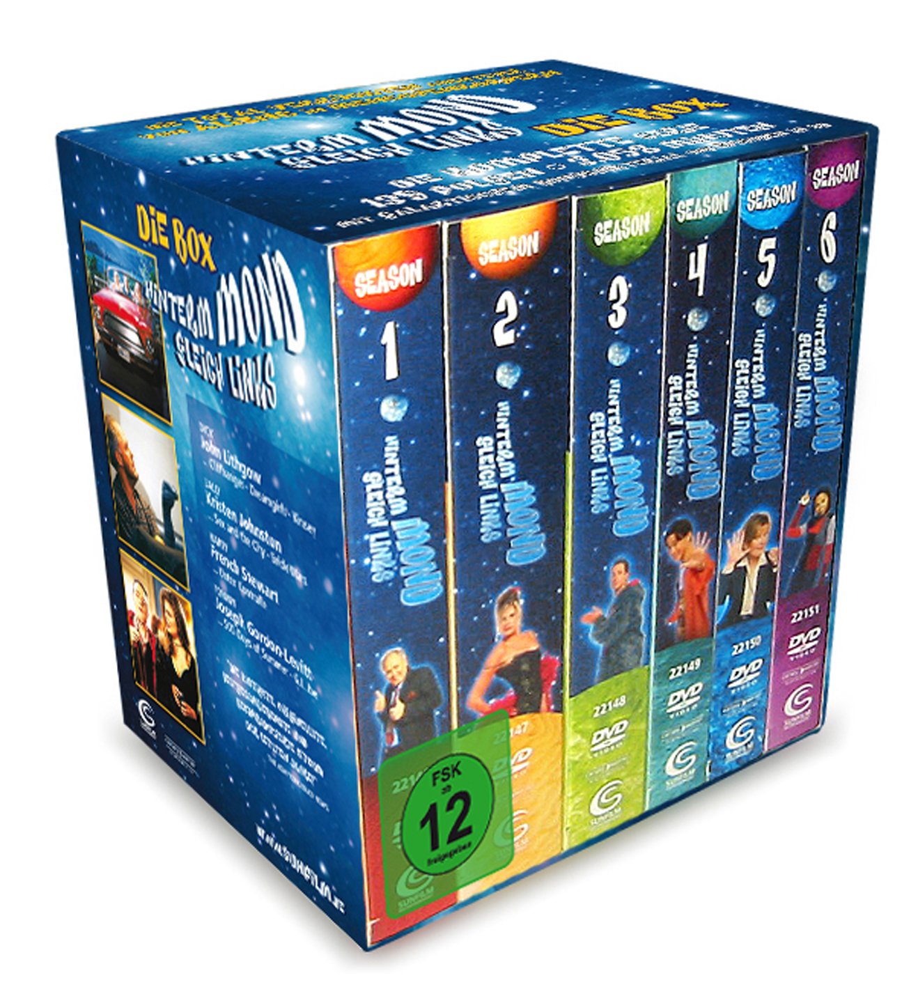 Hinterm Mond gleich links - Die Box - Die komplette Serie (24 DVDs) Box sets