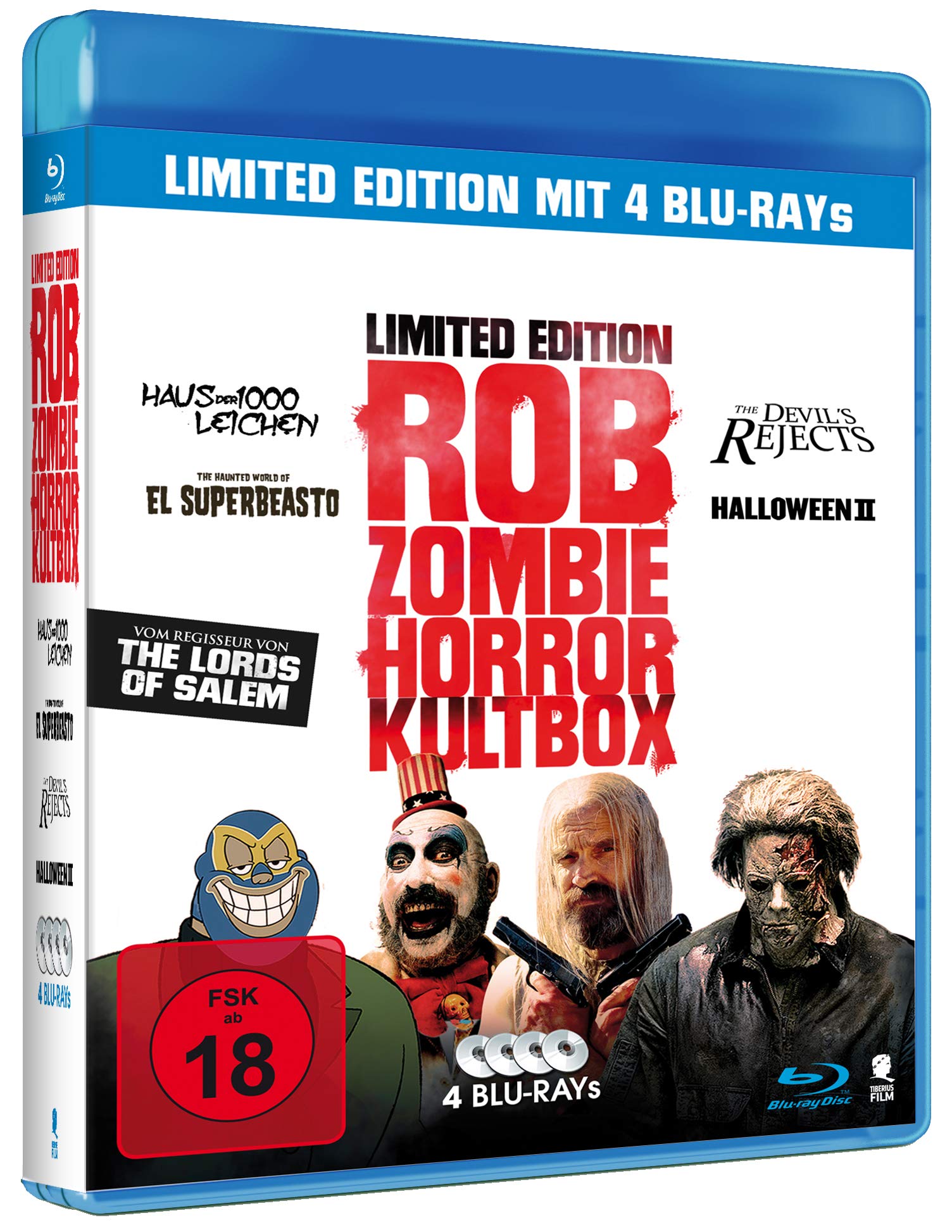 Rob Zombie - Horror Kultbox (4 Movie Box) Films