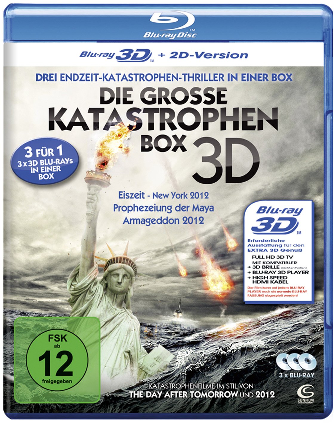 Die grosse Katastrophenbox 3D Movies