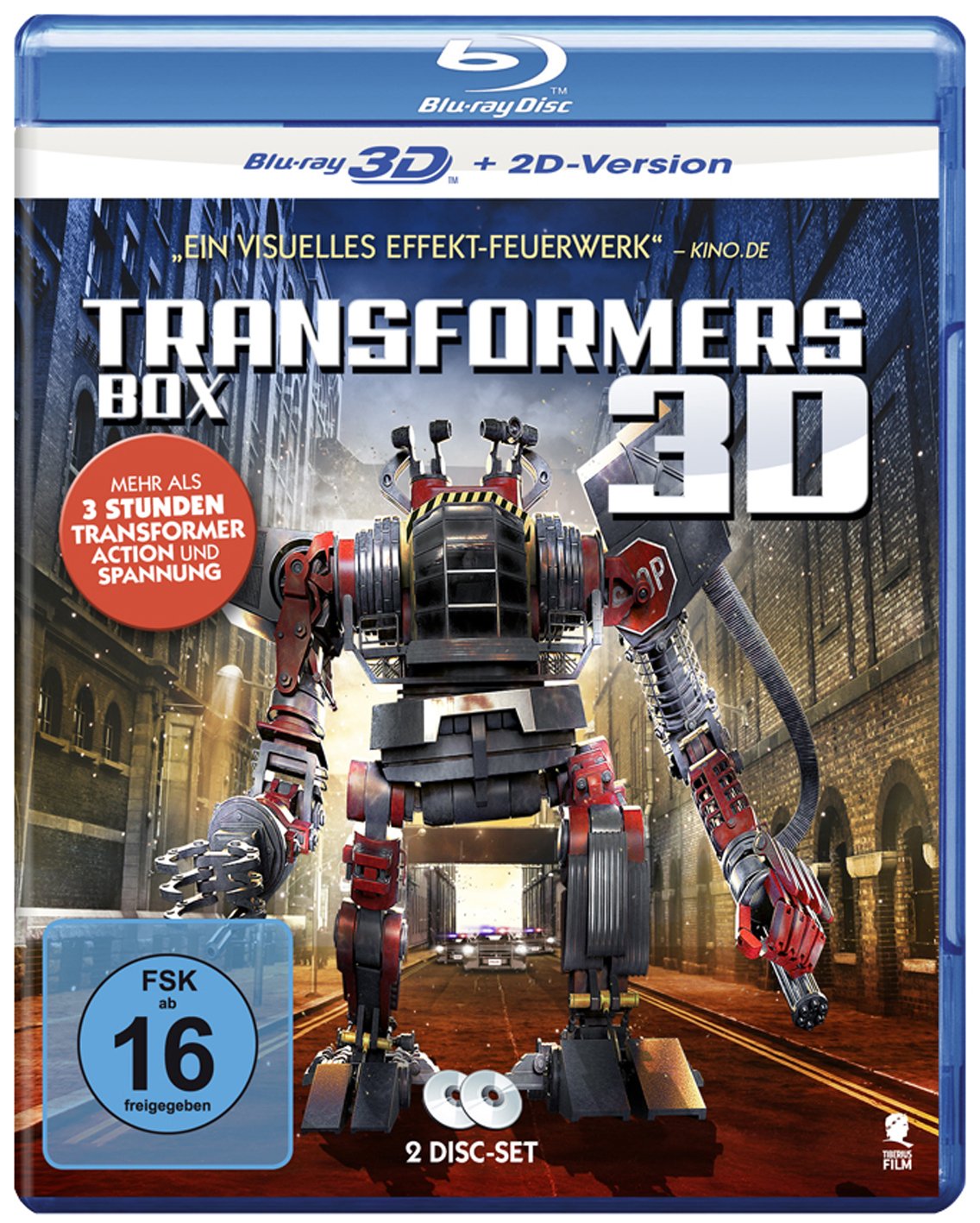 Transformers Box mit 2 Discs (Transformer Action und Spannung: Space Transformers & Recyclo Transformers) Films