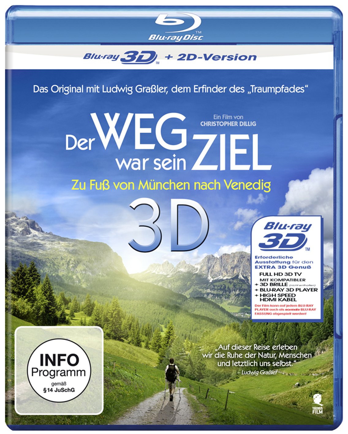Der Weg war sein Ziel - Zu Fuß von München nach Venedig Films