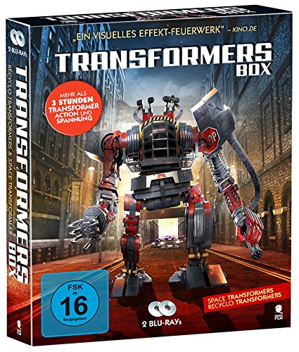 Transformers Box mit 2 Discs (Transformer Action und Spannung: Space Transformers & Recyclo Transformers) Films