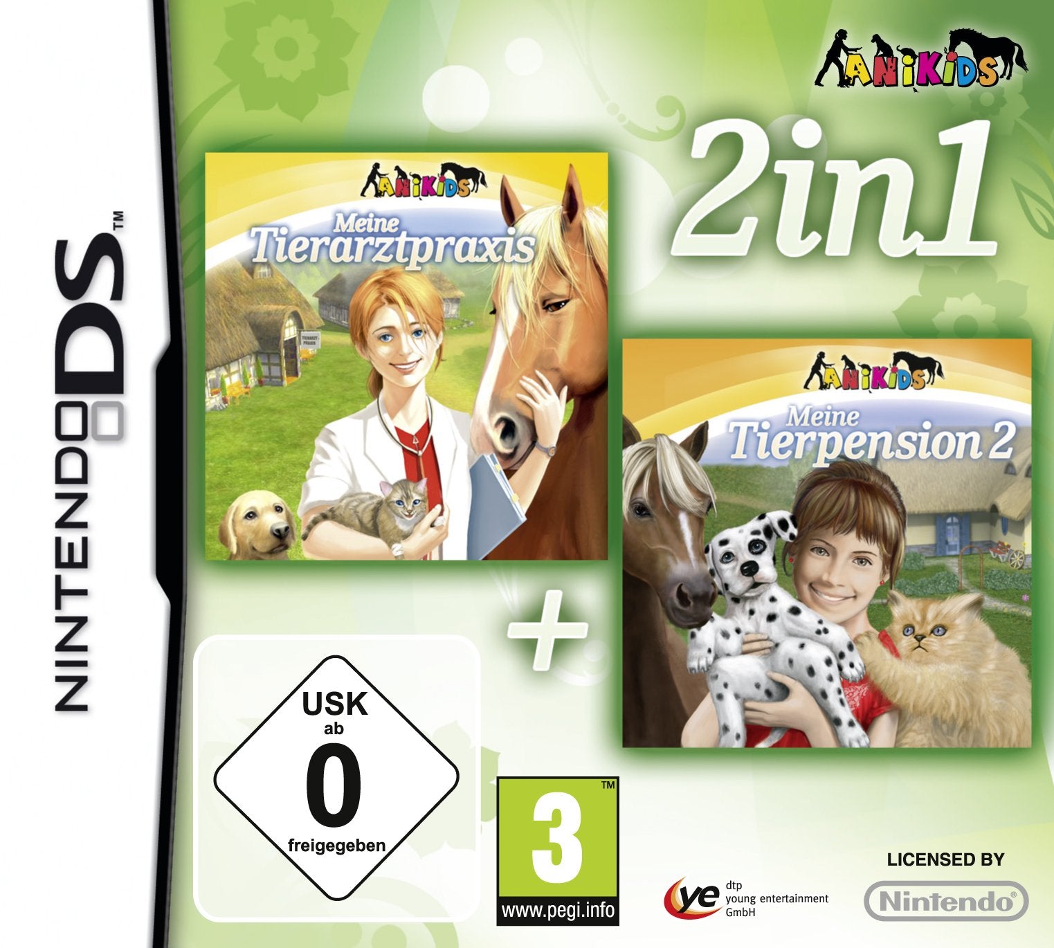 2 in 1: Meine Tierarztpraxis + Meine Tierpension 2 game