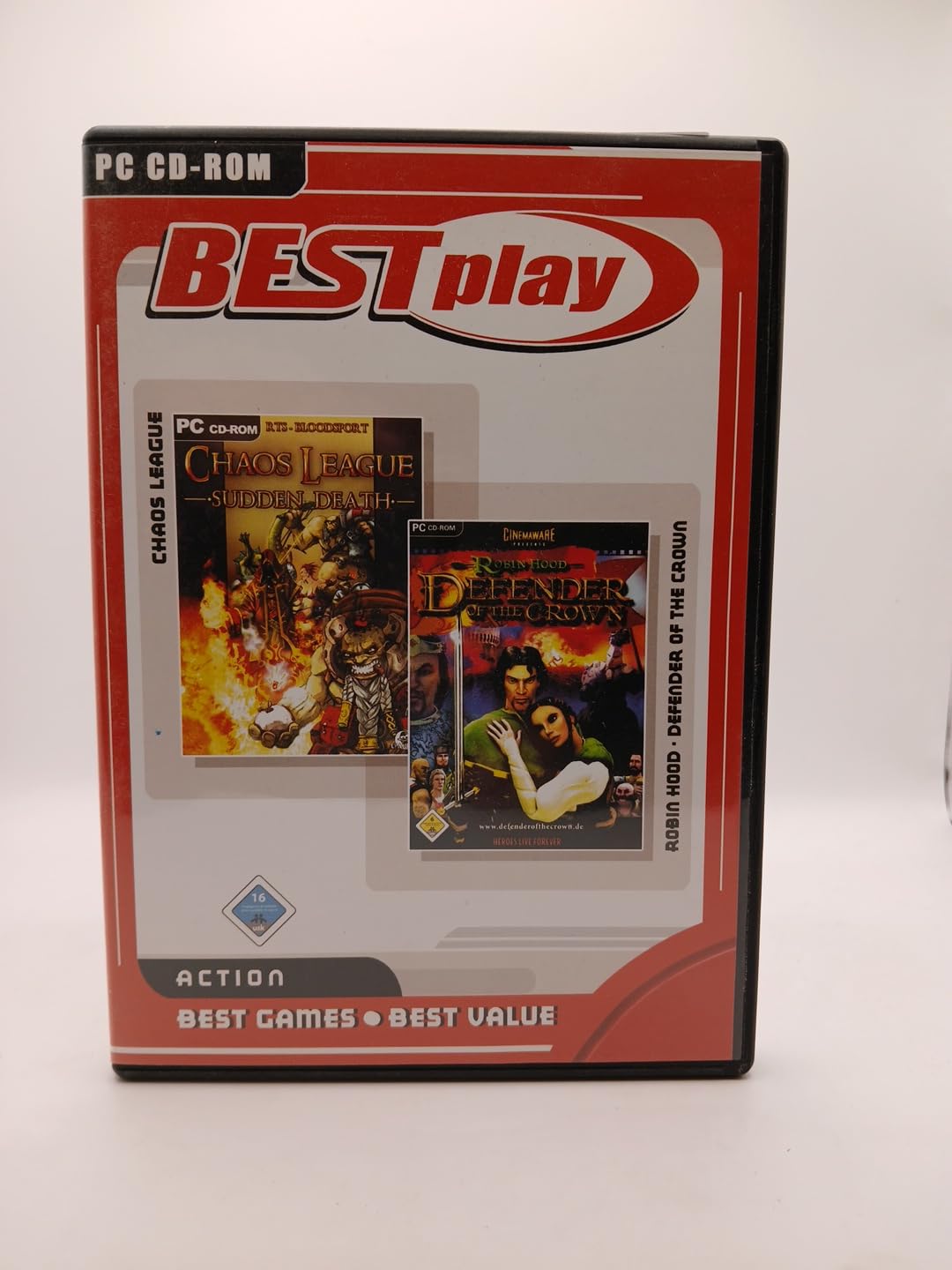 BESTPLAY Twinpack 2: Chaos League / Robin Hood: Defender of the Crown PC