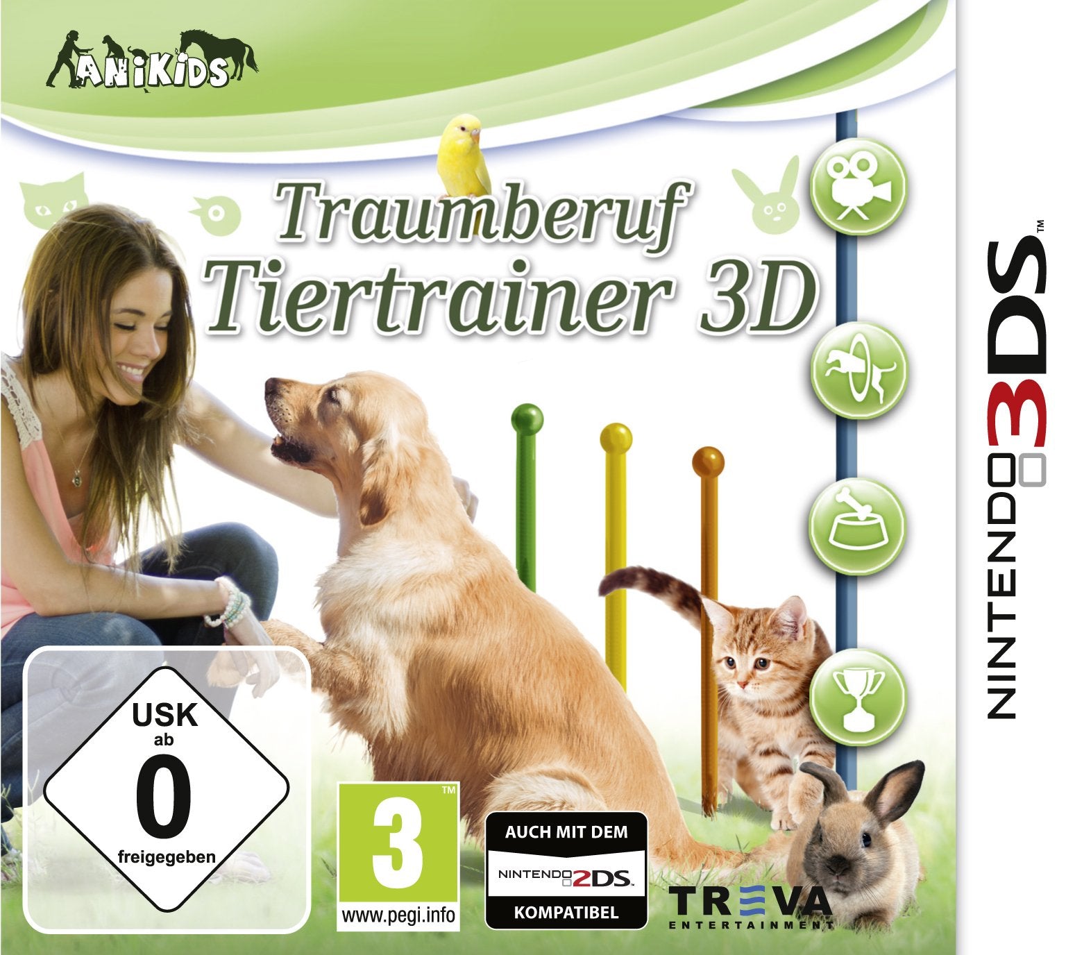 Traumberuf Tiertrainer 3D Nintendo DS